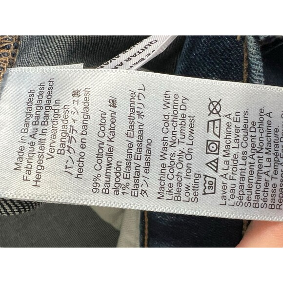 J.Crew Slim Fit Jeans in Signature Flex Dark Blue Mens 33x30 - Picture 9 of 11